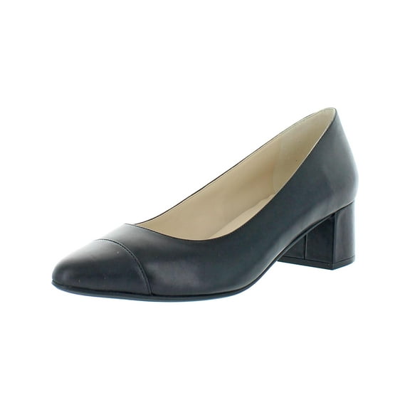 Cole Haan Womens The Go-To Toe Cap Leather Pumps