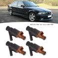 thumbnail image 4 of Carburant 4Pcs Kit de Buse de Carburant Adapté pour 318i 318is 1994-1999 0280150501, 4 of 8