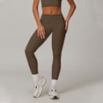 thumbnail image 4 of No Front Seam High Waisted Workout Leggings for Women Buttery Soft Yoga Pants Gym Athletic Tights, 4 of 5