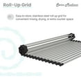thumbnail image 4 of 15 x 20 Stainless Steel Roll Up Sink Grid, 4 of 4