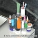 thumbnail image 4 of Ounissouiy Soporte acrílico para pastel transparente extraíble de 3 niveles, soporte semicircular para cosméticos, suministros de decoración para Almacenamiento y organización del hogar Ounissouiy HA075837-01, 4 of 6