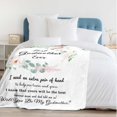 thumbnail image 6 of Godmother Proposal Gift-Will You Be My Godmother, Gifts for Godmother, Godmother Gifts from Godchild, Mother Day Birthday Christmas Godmother Gifts for Godmother Throw Blanket 60LX50W in, 6 of 7
