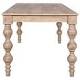 thumbnail image 3 of Casartis Living James 84" Rectangular Farmhouse Wood Dining Table in Natural, 3 of 9