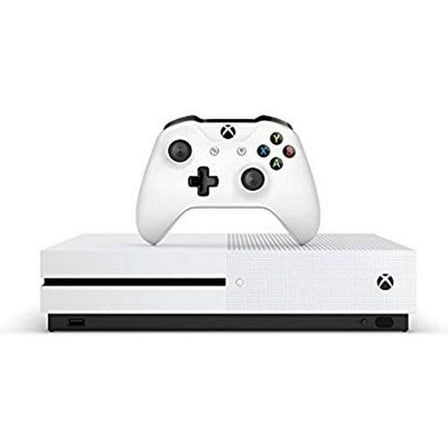 Microsoft Xbox One S (500GB) Gaming Console - White (1681) (Very Good)