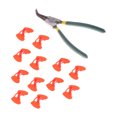thumbnail image 1 of 1 Set Anti-Pecking Pollo Peepers Supply Levante Herramienta de pollo (color surtido), 1 of 5