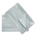 thumbnail image 6 of PiccoCasa Luxury Satin Pillowcases Silky Pillow Cover Set of 2, Standard Light Gray, 6 of 8