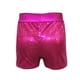 thumbnail image 4 of Odeerbi 3-11 Años Niños Niñas Lentejuelas Metálicas Sparkly Pantalones Cortos Deportivos Atletismo Pantalones Cortos Cintura Elástica, 4 of 5