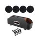 thumbnail image 4 of Caja de almacenamiento shamjiam respaldo de asiento portavasos colgantes resistente al desgaste Universal 4 Negro, 4 of 8