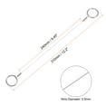 thumbnail image 2 of Unique Bargains Wire Clay Mud Cutting Tool Wire Clay Cutter Curly Cutoff Tool, 12.2 Inch Silver Tone, 2 of 6
