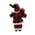 thumbnail image 2 of Wosthever Muñeco Feliz Navidad Santa Claus adorno de pie fiesta de año nuevo DIY artesanía escena decoración Navidad Año Nuevo regalos para niños Kits de decoración para fiestas No.01, 2 of 6