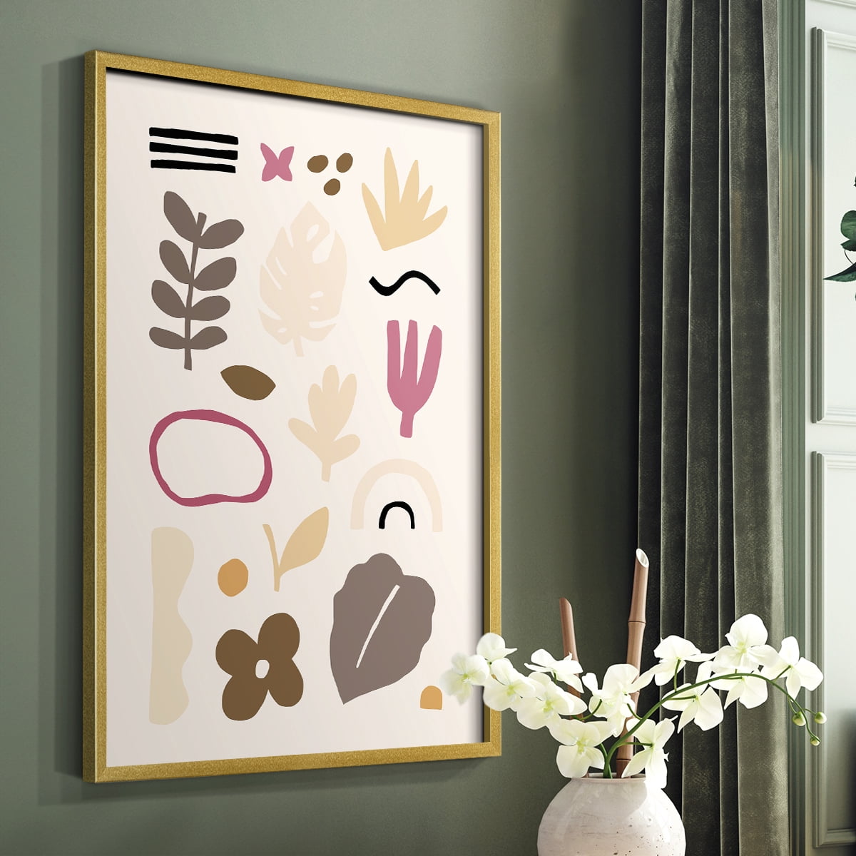 Matisse CCXL in Solid Wood 22 x 28 Framed Print
