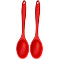 thumbnail image 3 of Yvsxxv Silicone Spoons 2pcs Heat Resistant Nonstick Kitchen Spoon Cooking Spoons for Cooking Utensils Stirring Scooping Mixing, 3 of 7