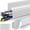 White, variant on Safe Tidy Cable Management Solution, Protect with Home Office Cable Management Under Desk, Cable Organizer, Cable Management