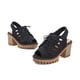 thumbnail image 4 of Tamaño de zapatos de mujer de tacón alto de microfibra de cuero artificial y mezclilla de moda 35-43 Wmkox8yii  hfjk2616, 4 of 9