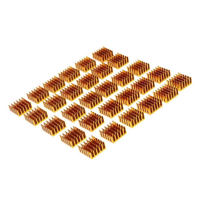 Disipador de calor de aluminio Disipador de Calor de Aluminio Universal licencia de Radiador 22 * 22 * 10 Mm Paquete de 30
