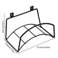 thumbnail image 5 of Shoreew Garden Hose Holder Heavy Duty Metal Hose Hanger Wall Mounted Water Hose Organizer for Outside Home Yard, 5 of 6