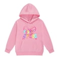 thumbnail image 3 of EnJoCho Teen Girls Boys Hooded Sweatshirts Kids Long Sleeve Pullover Hoodie Fourth Print Midweight Comfort Casual Tops for Outdoor Kids Casual Sweatshirts Loung𝖾 Sets Girls, 3 of 8
