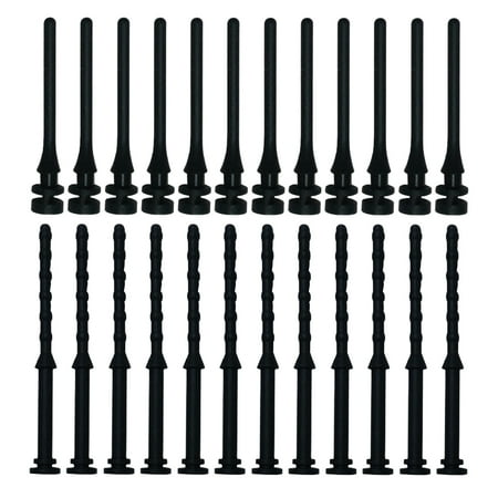 

24 Pcs Computer Case Fan Screws PC Anti-shock Screws Computer Anti-noise Screws