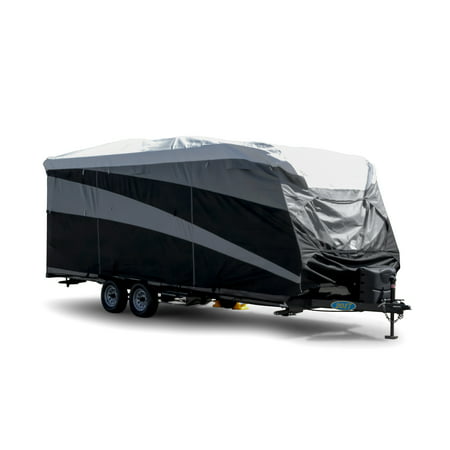 Camco ULTRAGuard Supreme RV Cover-Extremely Durable Design Fits Travel Trailers 15' -18', Weatherproof with UV Protection and Dupont Tyvek Top