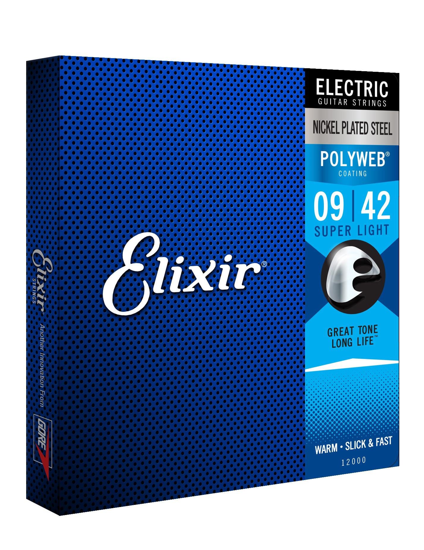 Elixir Polyweb Super Light Gauge Electric Strings