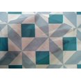 thumbnail image 4 of oneOone Cotton Silk Fabric Triangle|Parallelogram & Square Geometric Print Fabric BTY 42 Inch Wide, 4 of 4