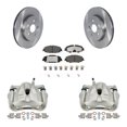 thumbnail image 1 of Transit Auto Front Disc Brake Caliper Rotors and Ceramic Pads Kit for Car 2019 Toyota Corolla 2.0L KC8-100386T, 1 of 2