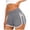 c01Gray, variant on Women's Workout Shorts Solid Color Athletic Running Shorts Crossover High Waisted Gym Shorts with Pockets Black XXL