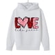 thumbnail image 3 of Sudadera con capucha y estampado de corazón de San Valentín, sudadera de manga larga para niños y niñas, chaqueta para niñas de talla mediana y grande., 3 of 7
