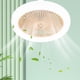 thumbnail image 4 of Lámpara de techo con ventilador de 5 aspas con temporizador silencioso (amarillo sin control) Ndcxsfigh Para estrenar, 4 of 6