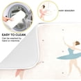 thumbnail image 2 of GZHJMY Ballet Dancers Dish Drying Mat for Kitchen Counter,Super Quick Absorbent Composite Sponge Dish Drying Pad,Heat Resistant Non-Slip Rack Tableware Mat (18x24Inch)for Dishes Coffee Machine Dish, 2 of 7