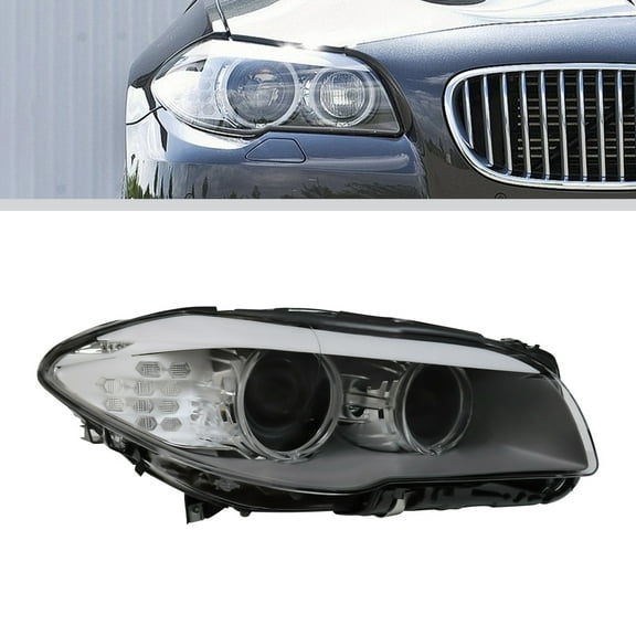 HID/Xenon Headlight Assembly Right Side Headlamp For BMW 528i 528i xDrive 2011-2013 W/O AFS 63117203243
