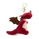 thumbnail image 2 of Llavero de dinosaurio, colgante de dinosaurio, lindo colgante de bolso, lindo muñeco de peluche de dinosaurio para rosa roja, 2 of 9