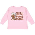 thumbnail image 3 of Inktastic Mommy And I Are Baking Buddies Boys or Girls Long Sleeve Toddler T-Shirt, 3 of 5