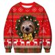 thumbnail image 3 of Suéter navideño feo 2022 con estampado 3D, divertido jersey navideño, sudadera con capucha para hombre y mujer, suéteres festivos para fiestas de otoño, jerséis, tops, 3 of 5
