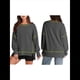 thumbnail image 3 of Sudadera Informal de Cuello Redondo para Mujer, de Larga, Holgada, , con Costuras en Contraste, para Otoño. Gris Oscuro L, 3 of 8