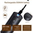 thumbnail image 2 of Electric Salt and Pepper Grinder USB Charging Automatic Salt and Pepper Grinder, Suitable for Kitchens and Restaurants,C, 2 of 6