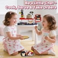 thumbnail image 4 of Juego de cocina infantil Pizza Play Set KiddoKraft, juguete de cocina simulado para niños de más de 3 años, 4 of 7