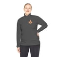 thumbnail image 3 of 'Freemason fire' Unisex Quarter-Zip Pullover, 3 of 4