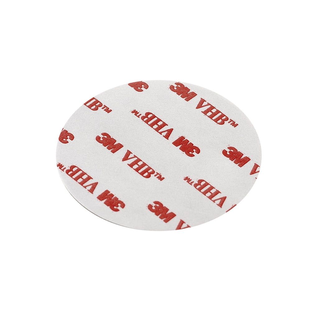 Canopus Sticky Adhesive Replacement 5 Pack: Double Sided Adhesive Pads Mount, 5-Pcs 1.4 in Circle Pads and 2 Pcs Alcohol Pads
