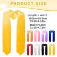 thumbnail image 3 of A And Adult Graduation Cape Suitable For Both Men And Women. Graduation Season Ribbon Etiquette Shoulder Strap. Pure Color Awarding Cape, 3 of 9