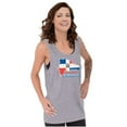 thumbnail image 3 of Dominican Pride Parade Country Flag Tank Top T Shirts Men Women Brisco Brands M, 3 of 5