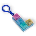 thumbnail image 2 of Glitter Fidget Keyboard Fidget Keychain [RANDOM SHAPE], 2 of 5