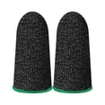 thumbnail image 2 of Travelwnat 5Pairs Finger Sleeves for Gaming Mobile Game Controllers Finger Thumb Sleeves Set, Anti-Sweat Breathable Seamless Touchscreen Finger Covers, 2 of 7