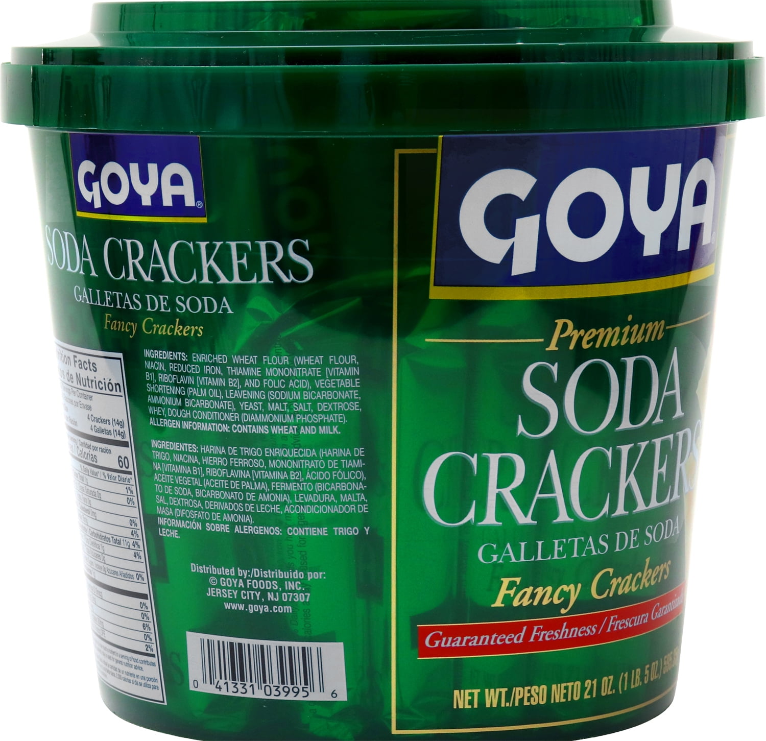GOYA Soda Crackers, 21 oz