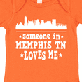 thumbnail image 4 of Inktastic Memphis Tennessee Someone Loves Me Skyline Boys or Girls Baby Bodysuit, 4 of 5