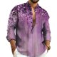 thumbnail image 2 of Men Casual Long Sleeve Button Down Henley V Neck Shirt Tops Blouse Dress Shirt, 2 of 8