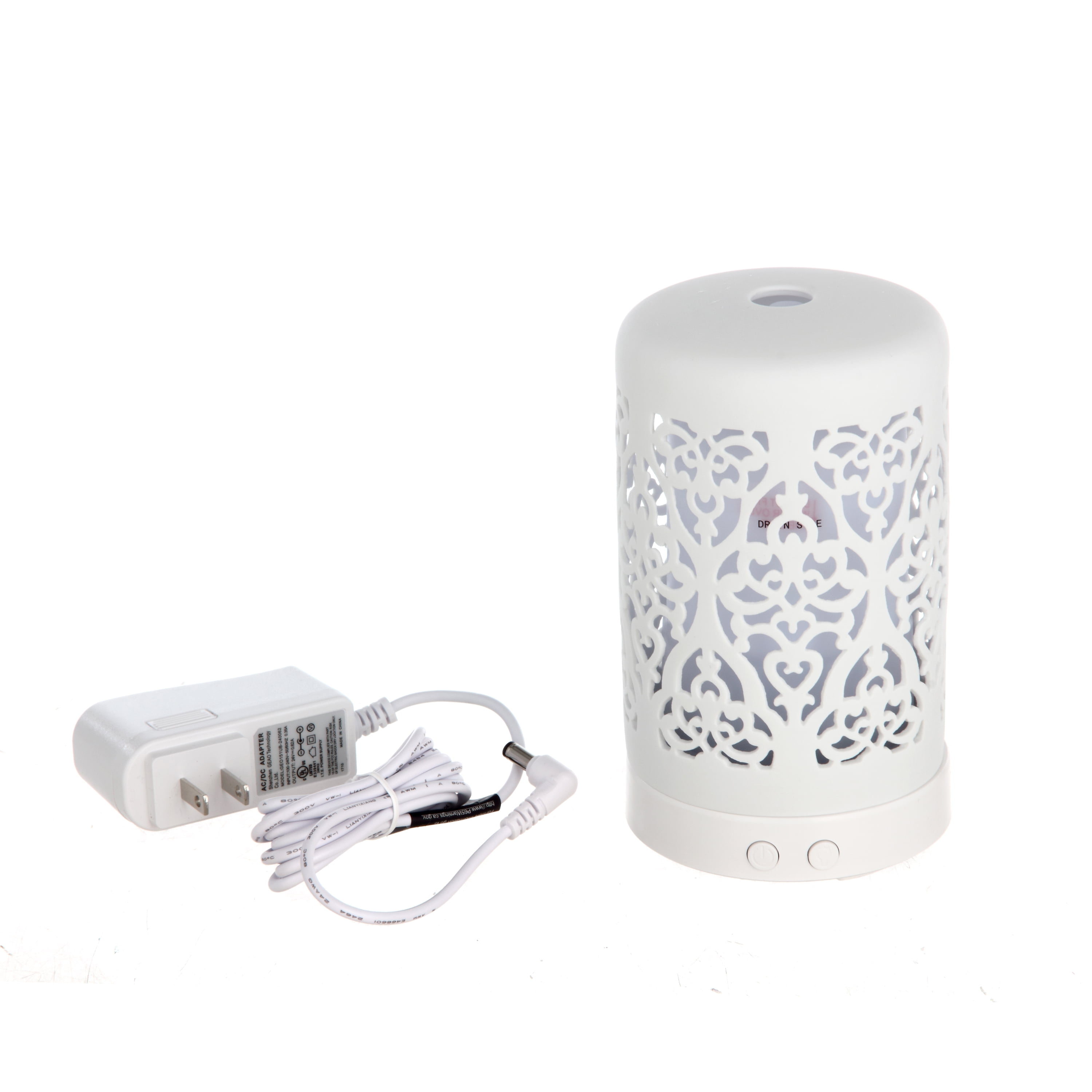 Mainstays Essential Oil Diffuser, White Scroll