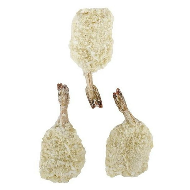 Sail 16/20 Count Breaded Coconut Clean Tail Butterfly Shrimp, 3 Pound