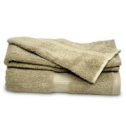 Organic 3-Piece Towel Set, Sesame