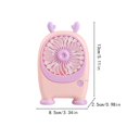 thumbnail image 4 of Portable USB Desk Fan With Flexible Gooseneck And Quiet For Home Computer, 4 of 5